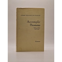 Accomplir l'homme. Lettres inédites (1926-1952).  BR13966