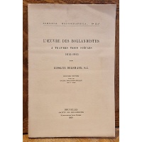 L'Oeuvre des Bollandistes à travers trois siècles (1615-1915). BR21696