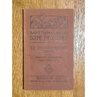 Somme théologique. Le gouvernement divin I. BR30972