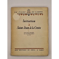 Initiation à saint Jean de la Croix. BR36755