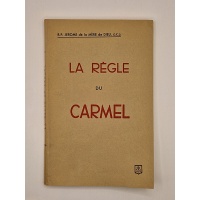 La Règle du Carmel. BR37153